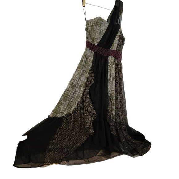 Free People Boho One Shoulder Dress LH8106 - Picture 12 of 16